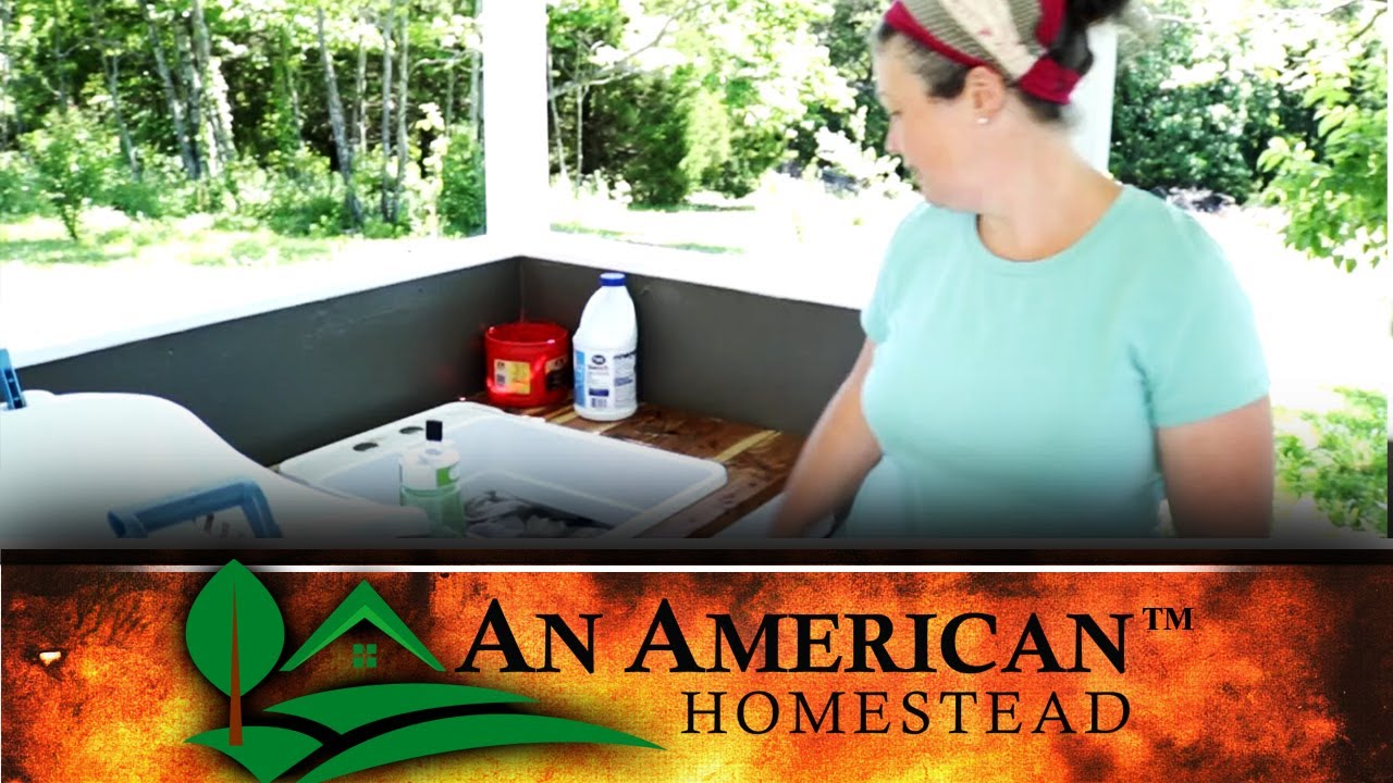 Picture of Off Grid Laundry House TOUR! – An American Homestead Off Grid ...