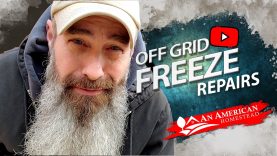 My Off Grid Water System Froze and Cracked!