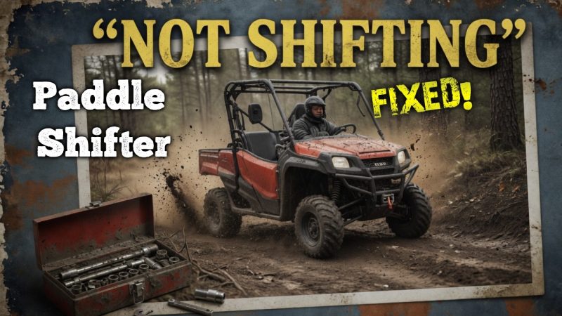 Honda-Pioneer-500-Shift-Not-Working-Paddle-Shifter