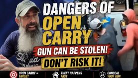 Another “Open Carry” Loses His Gun – Don’t Do This!